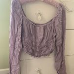 Urban Outfitters Lavender Scrunch Top Photo 0