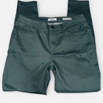 Kensie  Olive Green Effortless High Rise Ankle Denim Jeans Photo 0