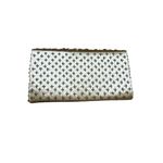 La Regale 50s 60s Vintage  Gold Beaded Sequin Satin Clutch Photo 3