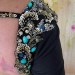 Mori Lee Black Beaded Mermaid Gown Size 0 Photo 8