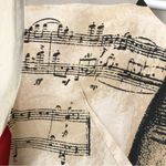 Oscar de la Renta NWOT   music print dress Photo 3