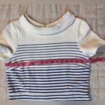Talbots  Blue & White Preppy Nautical Striped Ombre Sheath Dress - 10 Petite Photo 6