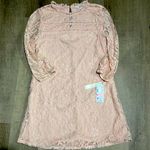Speechless Light pink Silk and lace small dress. Barbiecore. Barbiepink Photo 0