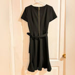 Calvin Klein FINAL PRICE Women's Ruffle Hem Belted Dress Photo 8