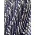 Alfani Womens 16 Duville Resport Navy Print Silk Skirt NEW Ruffle Feminine Blue Size 16P Photo 2