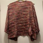 Choices 3/4 length sleeve kimono cardigan sweater XL Festive Fall Metallic Brown Photo 1