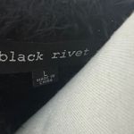 Black Rivet  Women's Fuzzy Black Cardigan Photo 1