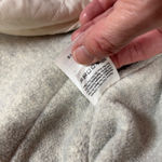 Eddie Bauer  Quilted Fleece Lined Vest Women's Cream White Full Zip Size M Photo 5