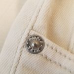 Free People {27}  Great Heights Frayed Hem Distressed Ripped Jeans Creamy White Photo 7