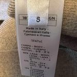 Agnona Beige Color Block Midi Dress Wool Cashmere Blend NWT Small MSRP $2250 Photo 12