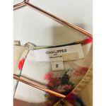 Adam Lippes COLLECTIVE Khaki Crewneck Hourglass Tiered Poplin Maxi Dress Size 2 Photo 11