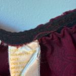 Victoria's Secret Vintage 90's  High Hip Cheeky Sleep Shorts in burgundy Small Photo 7