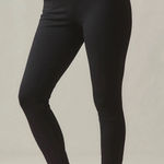 American Giant Ponte Slim Pant Super Black Size 2 Made in USA Photo 0