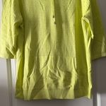 CJ Banks Lime Hooded Swim Cover Photo 1