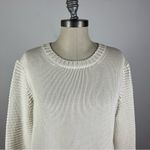 Mih Jeans Cream Lova Knit Sweater Size L Photo 2