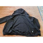 Brandy Melville  Black Full Zip Hooded Windbreaker California Malibu Unisex Photo 4