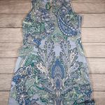 Ace golf sleeveless paisley dress Blue Size M Photo 0