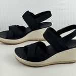 Merrell  Women’s Kaiteri Wedge Black Strap Sandal Size 10 EUR 41 Outdoor Gorpcore Photo 3