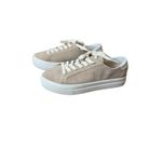Soludos Ibiza Platform Sneaker Sz 8.5 NIB Leather Suede Sand Tan Casual Neutral Photo 7