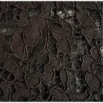 J.Crew Mockneck Floral Lace Eyelash Hem Bow Accent Top Black Sz 8 Photo 9