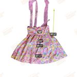 Day + Moon COLORFUL PAISLEY Baby Doll SUMMER SPRING ROMANTIC Dress SZ LARGE #49 Pink Photo 3