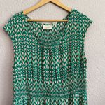 Maeve Anthropologie  Evaline Midi Dress Size Large EUC Pockets‎ Photo 3