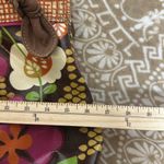 Fossil Key Per Floral leather Shoulder Bag Purse Tote Retro Hobo Shopper Photo 8