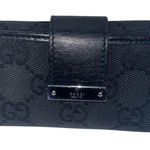 Gucci Authentic Vintage  Black/Silver Keyholder Photo 0