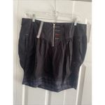 Desigual Women's 10 EU 42 Black Skirt Why Love Embroidery Streetwear Unlined Photo 4