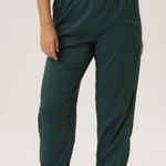Girlfriend Collective  Green Jogger Pants Size Large Photo 0