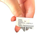 ZARA  Jumpsuit Lace Peplum Combined Sleeveless Black Size‎ Small Photo 13