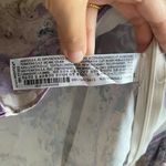 ZARA NEW  Purple Marble Satin Effect Long Sleeve‎ Printed Top Size S Blouse Top Photo 6