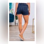 Judy Blue  Dark Wash Denim Skort Size 2XL Photo 2