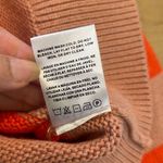 Velvet by Graham & Spencer Women's Lucie Sweater Striped Size XS pink/flame Pink Photo 6