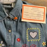 Vintage Denim Embroidered Shirt Photo 6