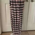 Puma NWOT black top and plaid pants pajama set Photo 7