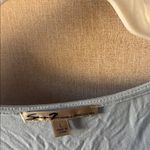 Seven7  Sky Blue Lace-Up Short Sleeve Top large Photo 2