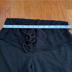 T Party Fashion T Party Black Flare Yoga Pants with Fringe Hem Size Small Photo 7