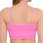 NWT Salt + Cove Not What It Seams Bikini Crop Top Peony Pink Size L Size L Photo 1