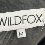 Wild fox Gray Cotton T Shirt Material Logo Maxi Skirt M Photo 6