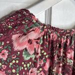 Aerie  Floral Long Sleeve Smocked Waist and Cuffs Dress W-958 Sz Small Photo 12