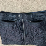 Athleta ‎ Toasty Buns Primaloft Quilted Mini Puffer Skirt Black 6 Photo 4