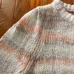 Wild Fable light pink marbled two toned speckled sweater Photo 6