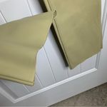 We Wore What  revolve faux leather green‎ oat kick flare pants size 27 minimalist Photo 6