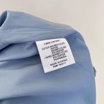 Princess Polly Ramie Satin Floral Strapless Silky Mini Dress Party Blue Photo 8