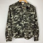 Hem & Thread  Camo Shirt Size Small NWT  Green Photo 0