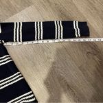 Tommy Hilfiger  Navy White Striped Long Sleeve Cowl Neck Top Women’s Size Medium Photo 6
