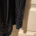 Tory Burch Navy Tunic Top Dress Coverup Crystals Beaded 8 NWT Photo 3