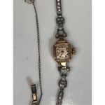 Bulova Antique Working Vintage  10K Gold Filled Art Deco Watch with Diamonds Photo 11