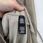 Saks 5th Avenue Saks Fifth Avenue Fairy Silk Top Womens Small Brown Lace Made in Italy Photo 6